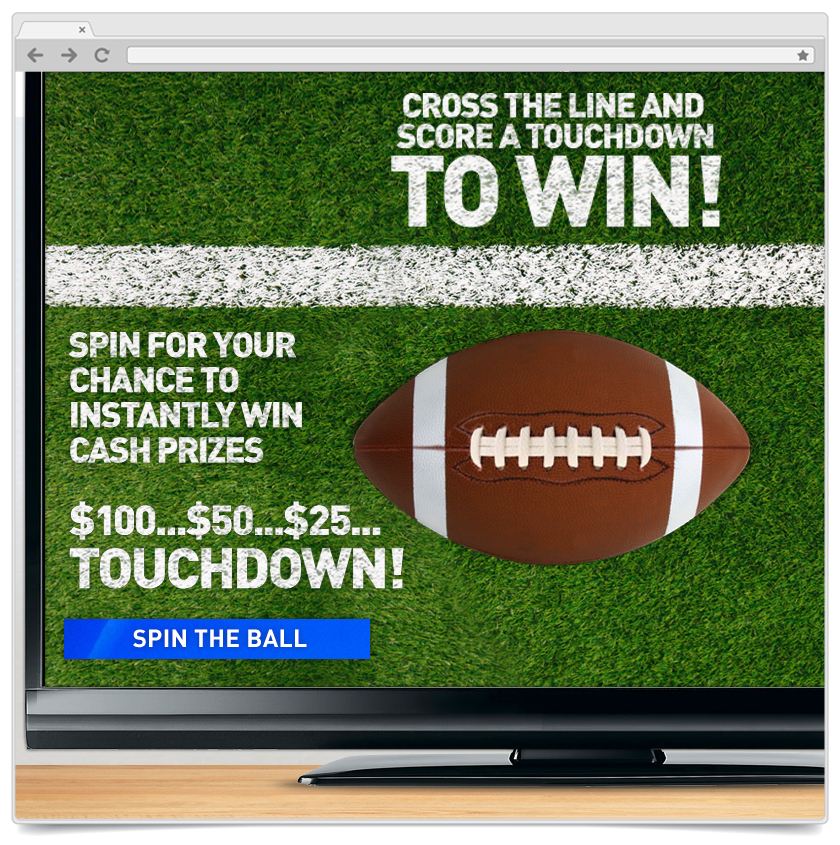 Spin To Win - Touchdown